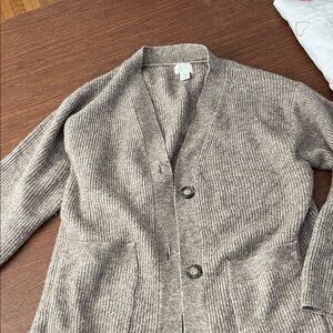 H&M Taupe Knit Sweater